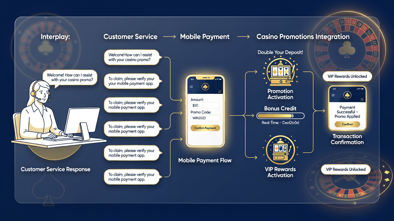 Schnittstelle zwischen Kundensupport und mobilen Casino-Transaktionen