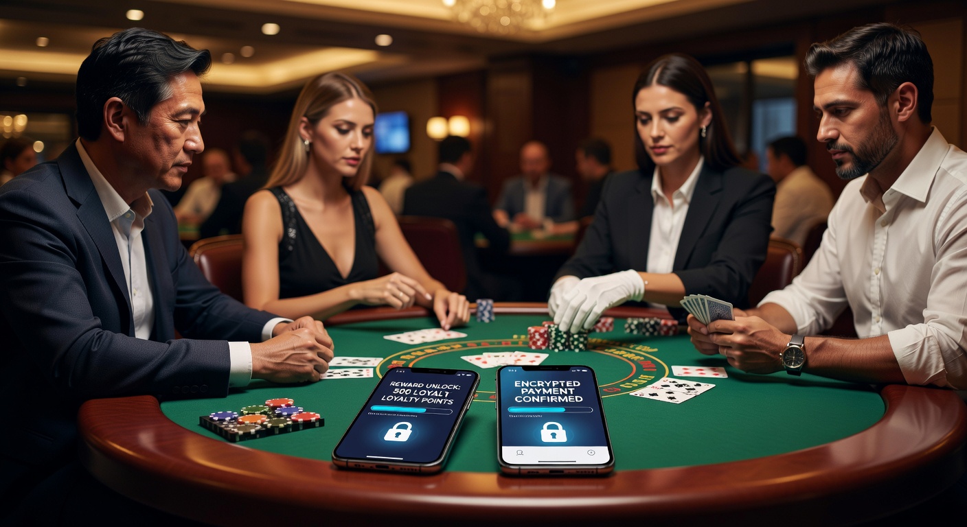 Mobile Live-Tischspiele mit integrierten verschlüsselten Belohnungsfreischaltungen